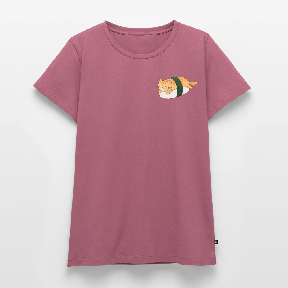Sushi-Cats-Nigiri-frauen-shirt - Mauve