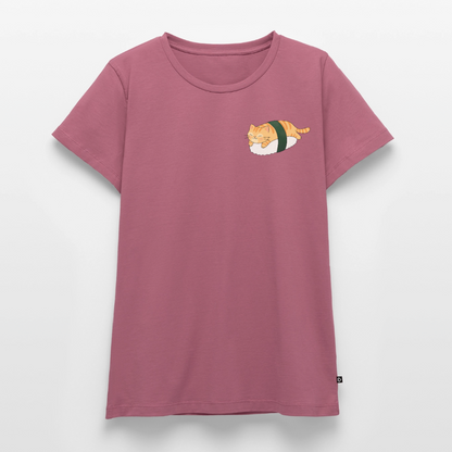 Sushi-Cats-Nigiri-frauen-shirt - Mauve
