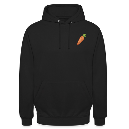 der-kleine-esel-unisex-hoodie - Schwarz