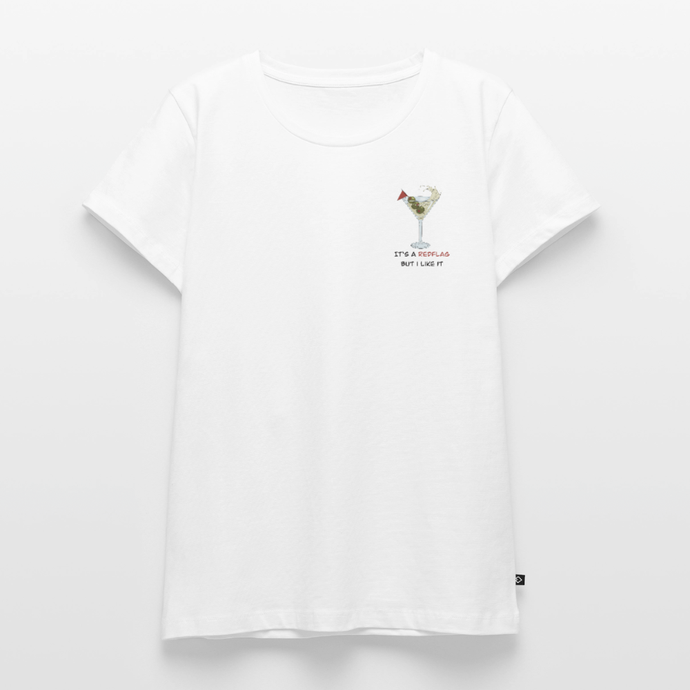 It's a Red Flag – but I like it | Premium T-Shirt für Frauen - Weiß