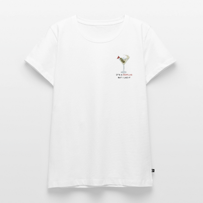 It's a Red Flag – but I like it | Premium T-Shirt für Frauen - Weiß