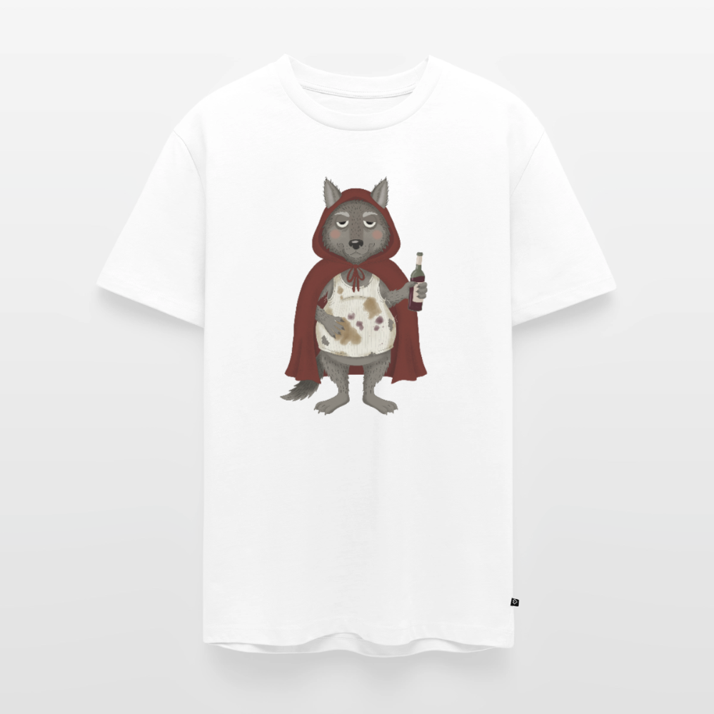 Der.asozial.wolf.männer.shirt - Weiß