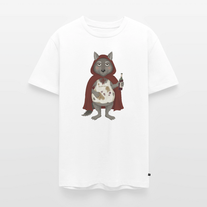 Der.asozial.wolf.männer.shirt - Weiß