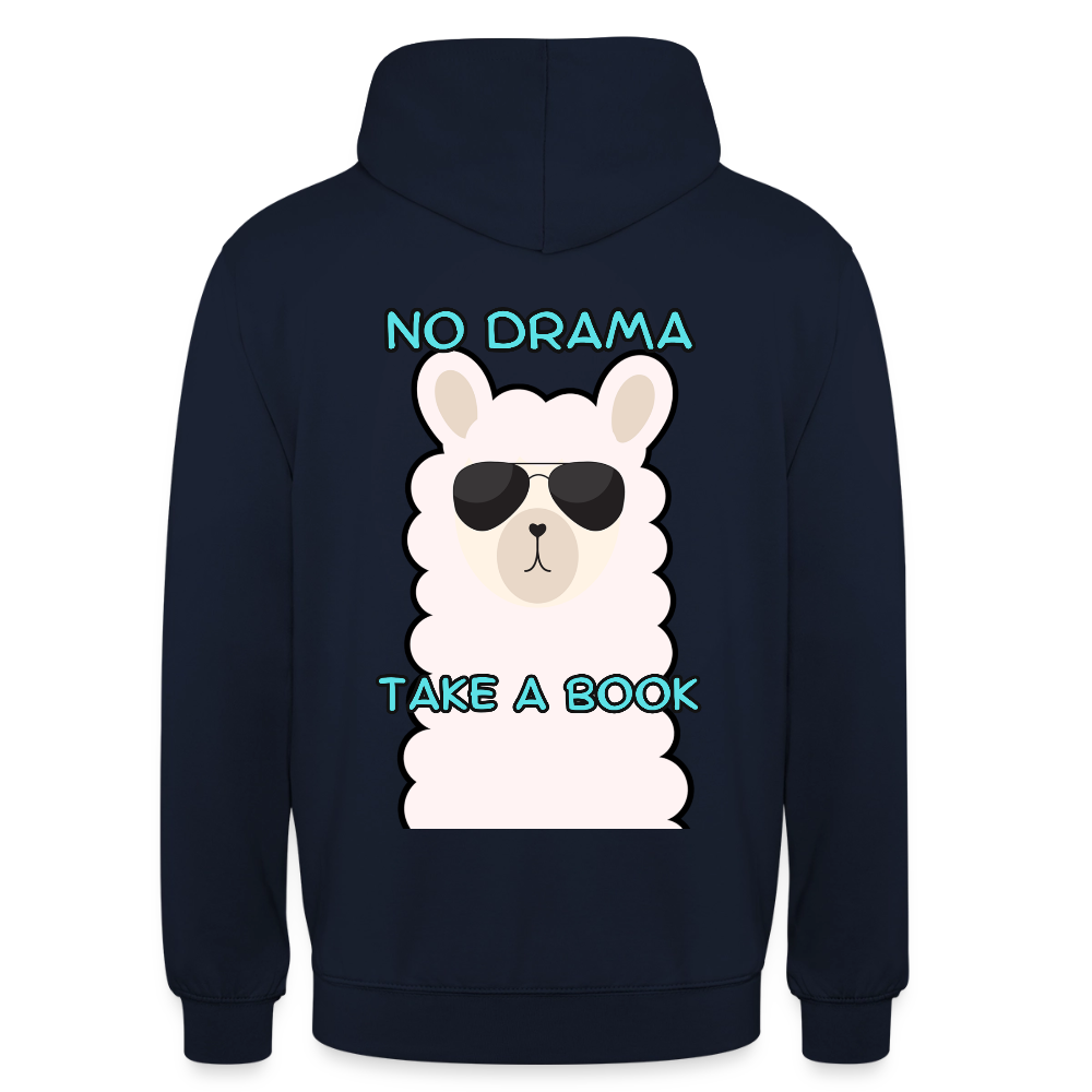no-drama-unisex-hoodie - Navy