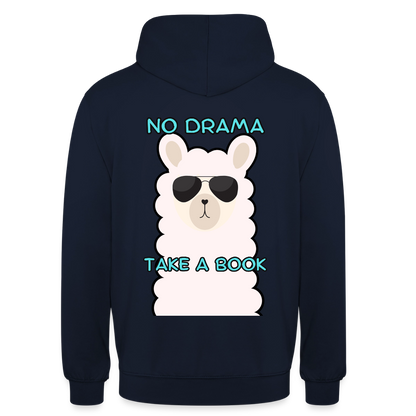 no-drama-unisex-hoodie - Navy
