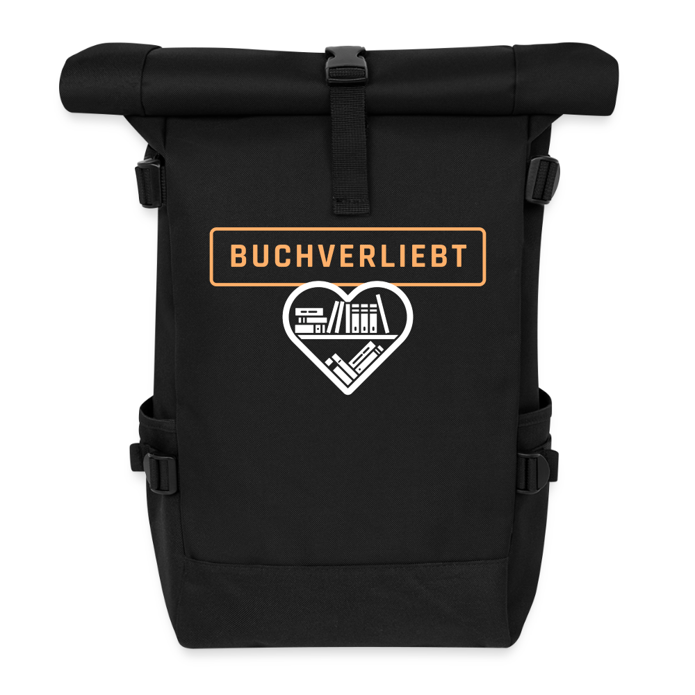 buchverliebt-unisex-hoodie-22l - Schwarz