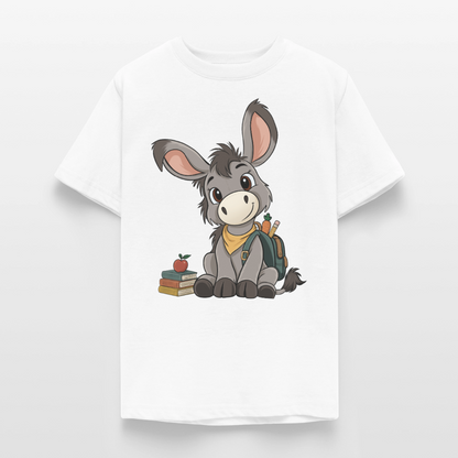 der-kleine-esel-classic-teenager-t-shirt - Weiß