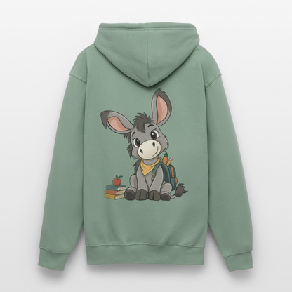 der-kleine-esel-classic-unisex-hoodie - Graugrün