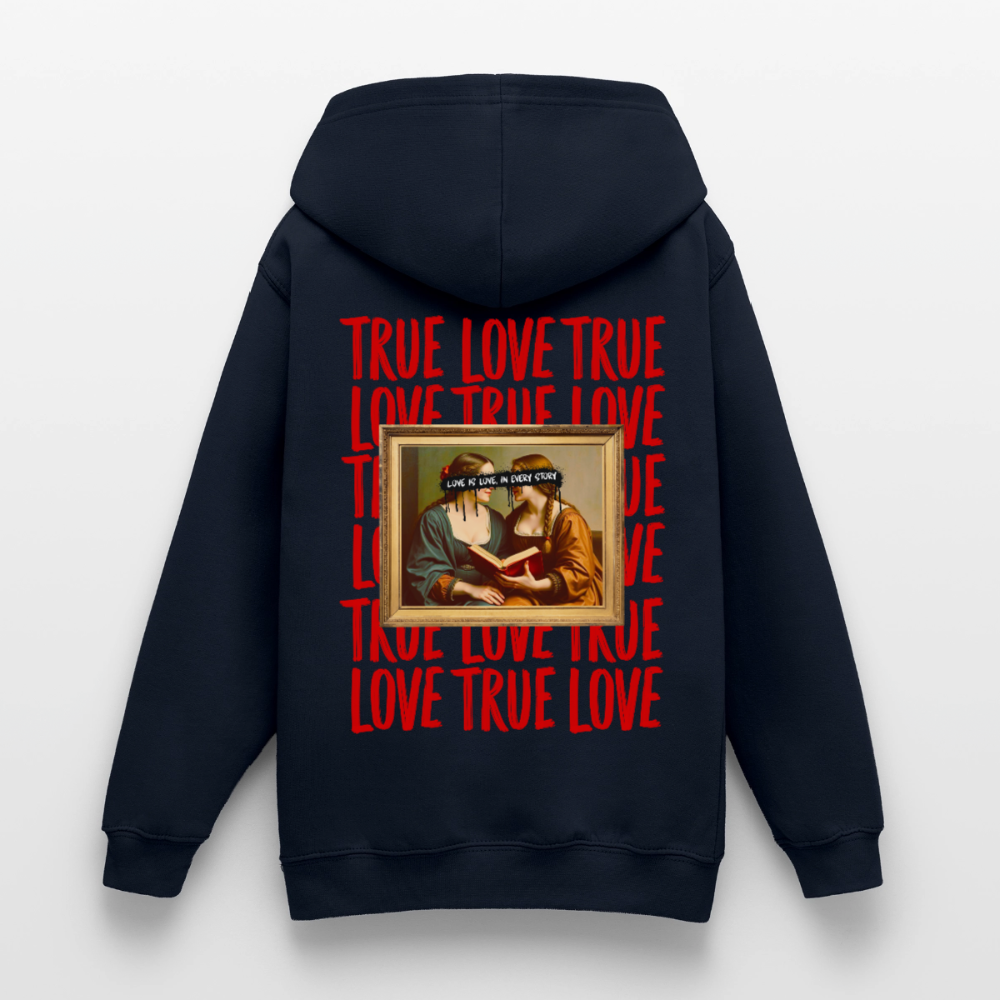 love.is.love.women.unisex.hoodie - Navy
