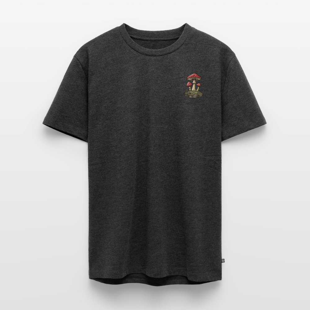 Tarotkarten-Booklover-männer-shirt - Anthrazit meliert