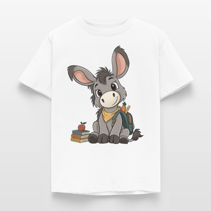 der-kleine-esel-classic-kinder-t-shirt - Weiß