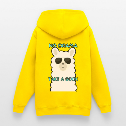 no-drama-teenager-hoodie - Gelb