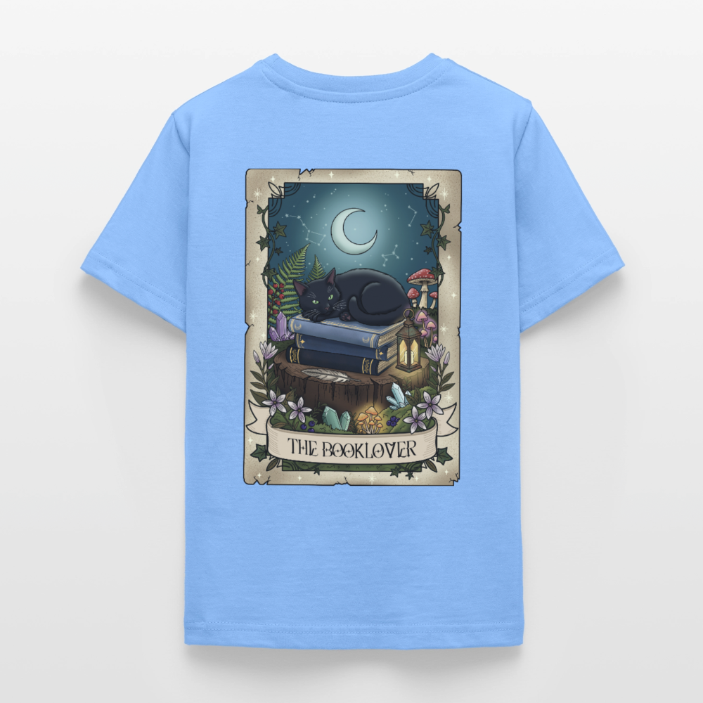 Tarotkarten-Booklover-teenager-shirt - Himmelblau