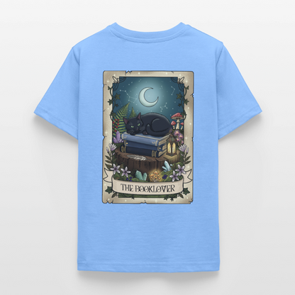 Tarotkarten-Booklover-teenager-shirt - Himmelblau