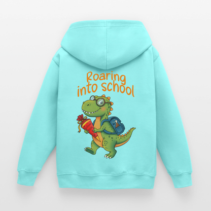 roaring-into-shool-kinder-hoodie - Pfefferminze