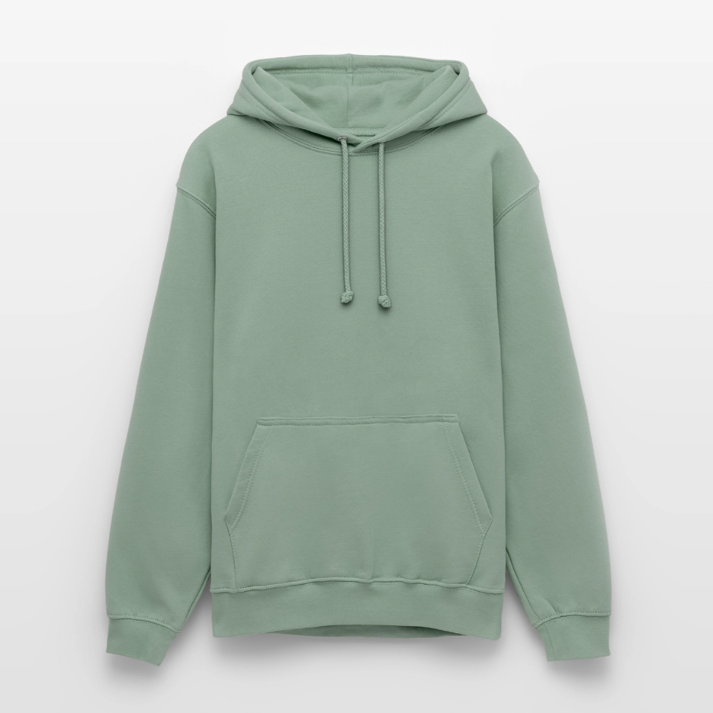 no-drama-unisex-hoodie - Graugrün