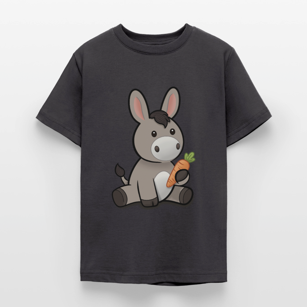 der-kleine-esel-teenager-t-shirt - Dunkelgrau