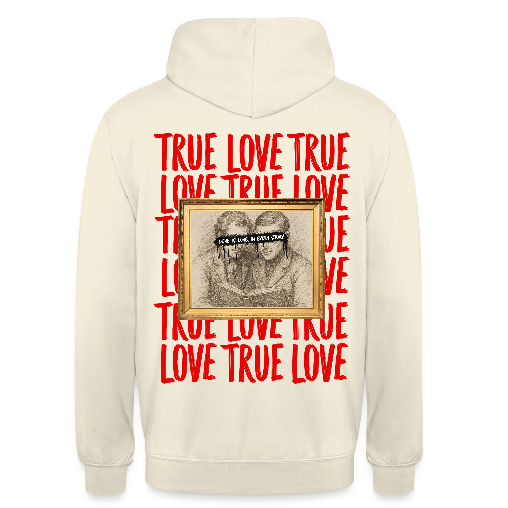 love.is.love.men.Unisex.Hoodie - Vanille-Milchshake