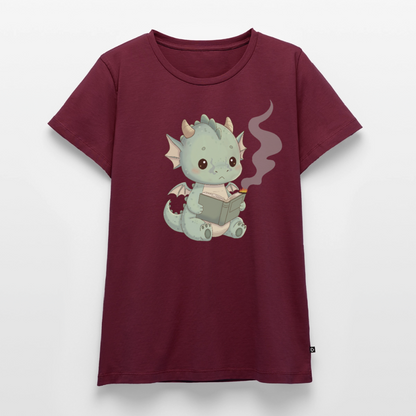 Frauen Premium T-Shirt - Burgunderrot