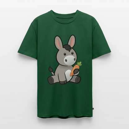 der-kleine-esel-männer-shirt - Flaschengrün