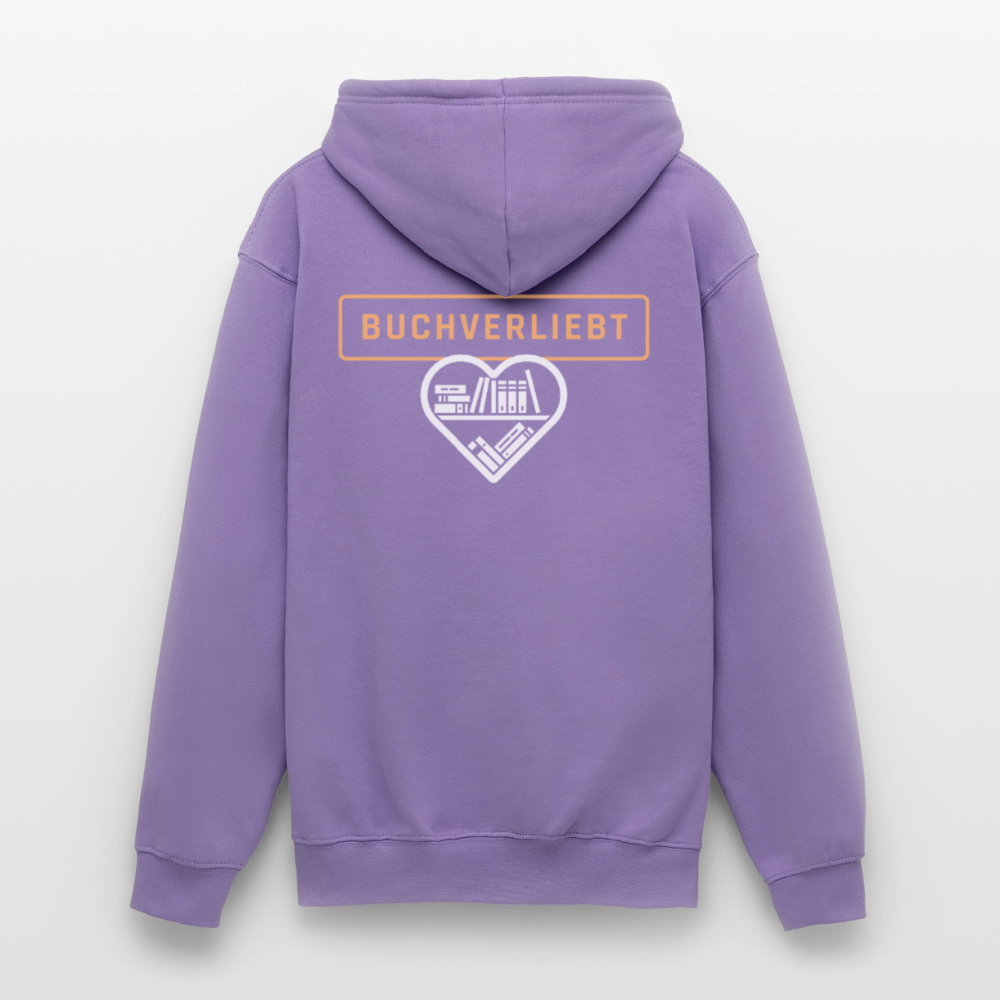 buchverliebt-unisex-hoodie - Lavendel