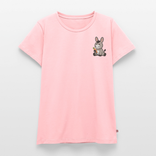 der-kleine-esel-frauen-shirt-pocket - Rosa