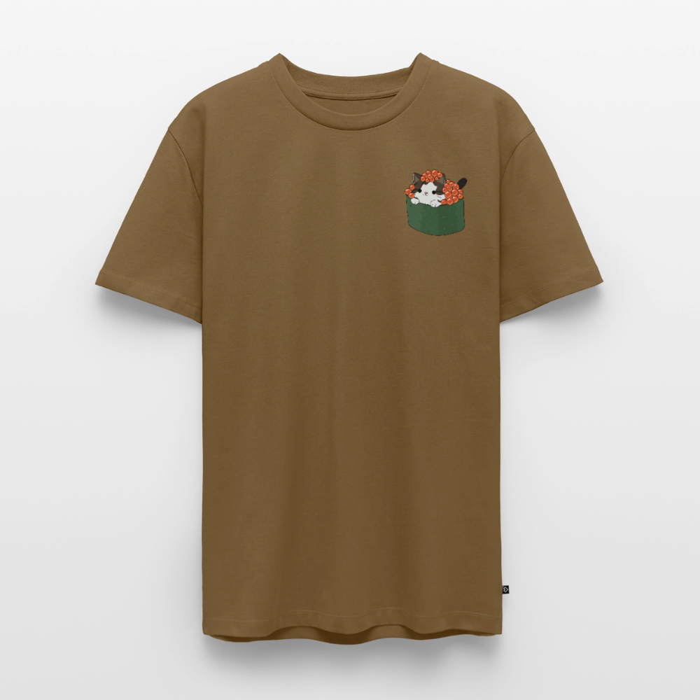 Sushi-Cats-Gunkan-männer-shirt - Nussbraun