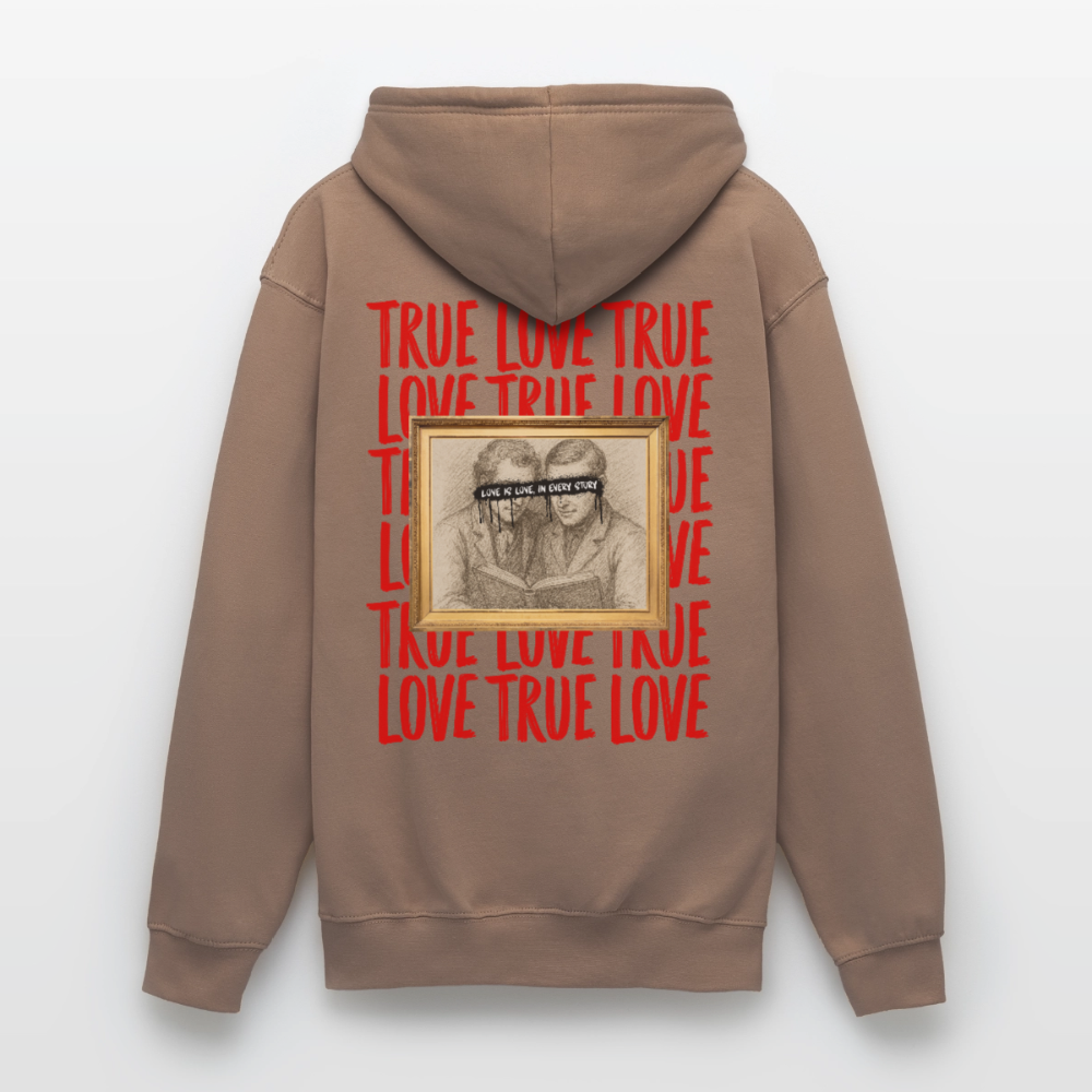 love.is.love.men.Unisex.Hoodie - Mokka