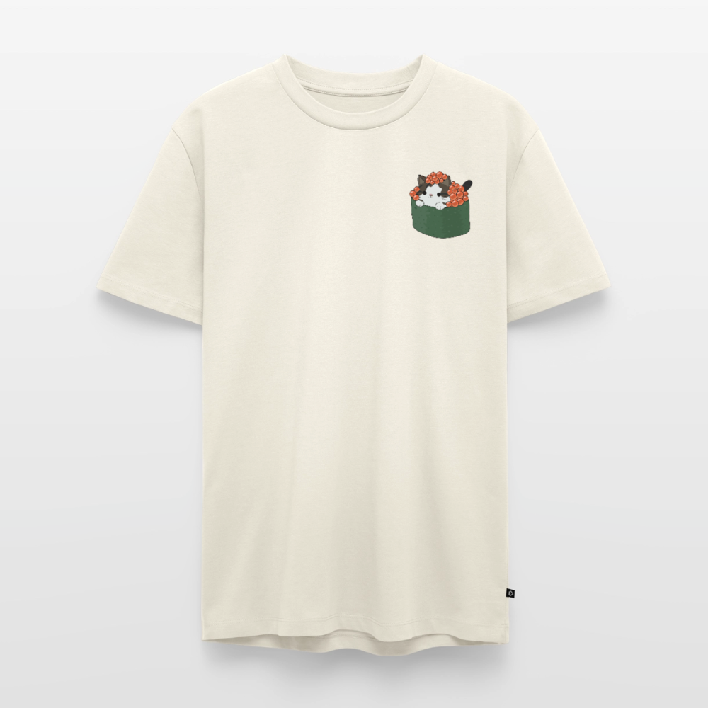 Sushi-Cats-Gunkan-männer-shirt - Naturweiß