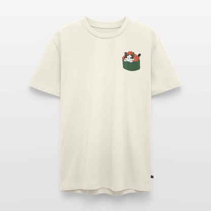 Sushi-Cats-Gunkan-männer-shirt - Naturweiß