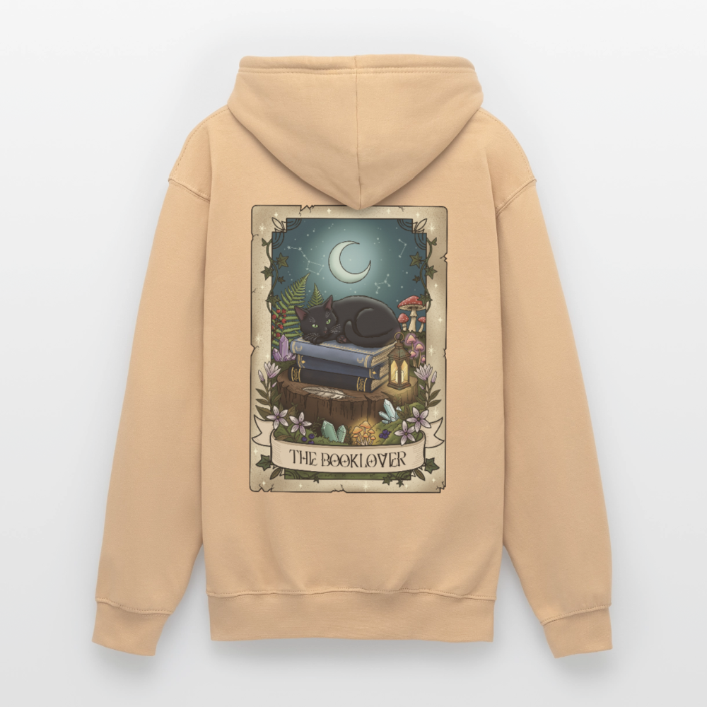 Tarotkarten-Booklover-unisex-hoodie - Pfirsich