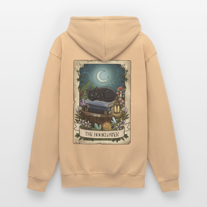Tarotkarten-Booklover-unisex-hoodie - Pfirsich