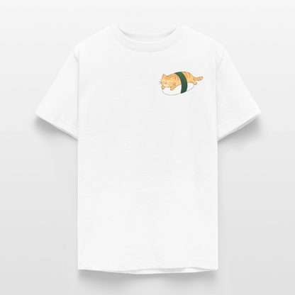 Sushi-Cats-Nigiri-teenager-kinder-t-shirt - Weiß