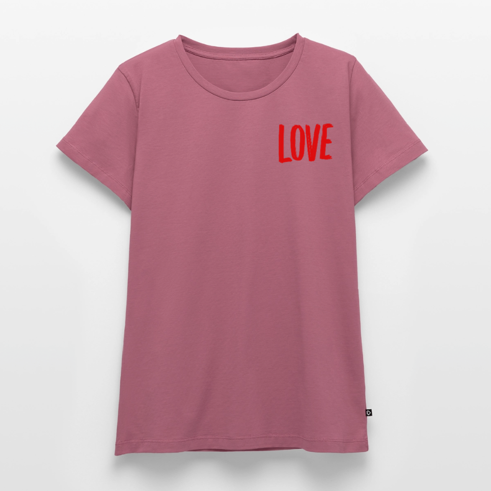 love.is.love.women.frauen.shirt - Mauve