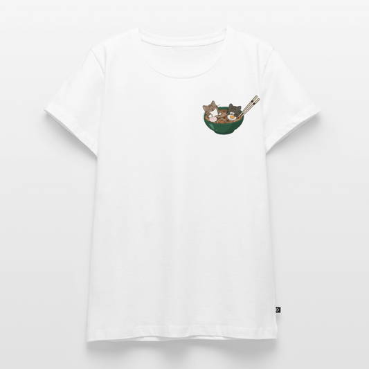 Sushi-Cats-ramen-frauen-shirt - Weiß