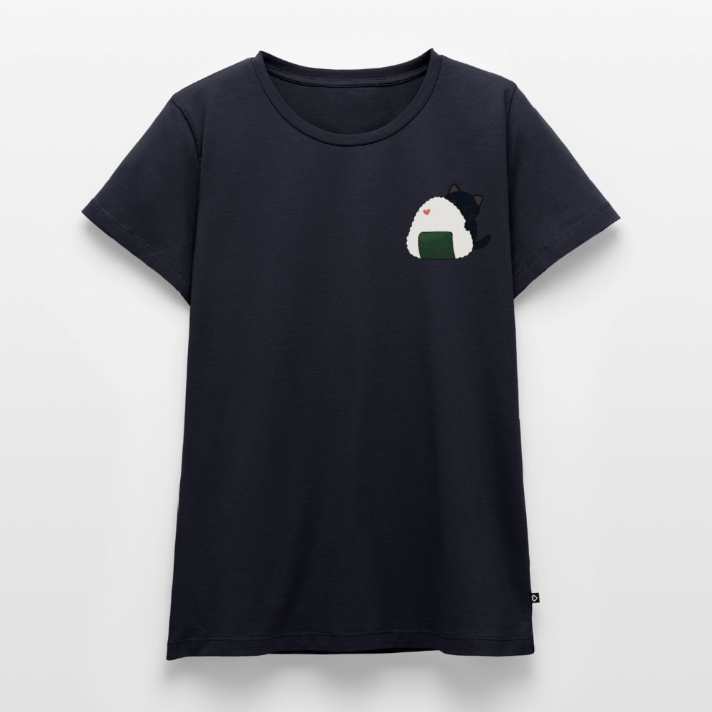 Sushi-Cats-Onigiri-frauen-shirt - Navy