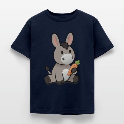 der-kleine-esel-kinder-t-shirt - Navy