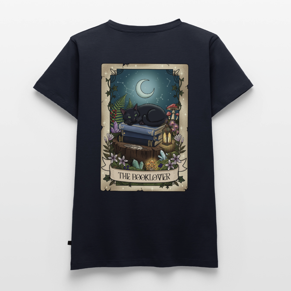 Tarotkarten-Booklover-frauen-shirt - Navy