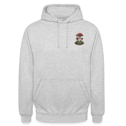 Tarotkarten-Booklover-unisex-hoodie - Hellgrau meliert