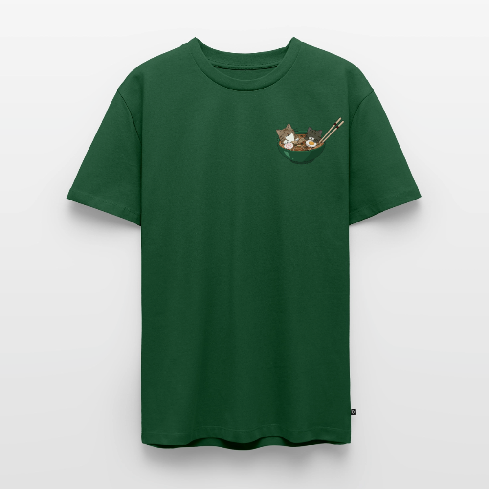 Sushi-Cats-Ramen-männer-shirt - Flaschengrün