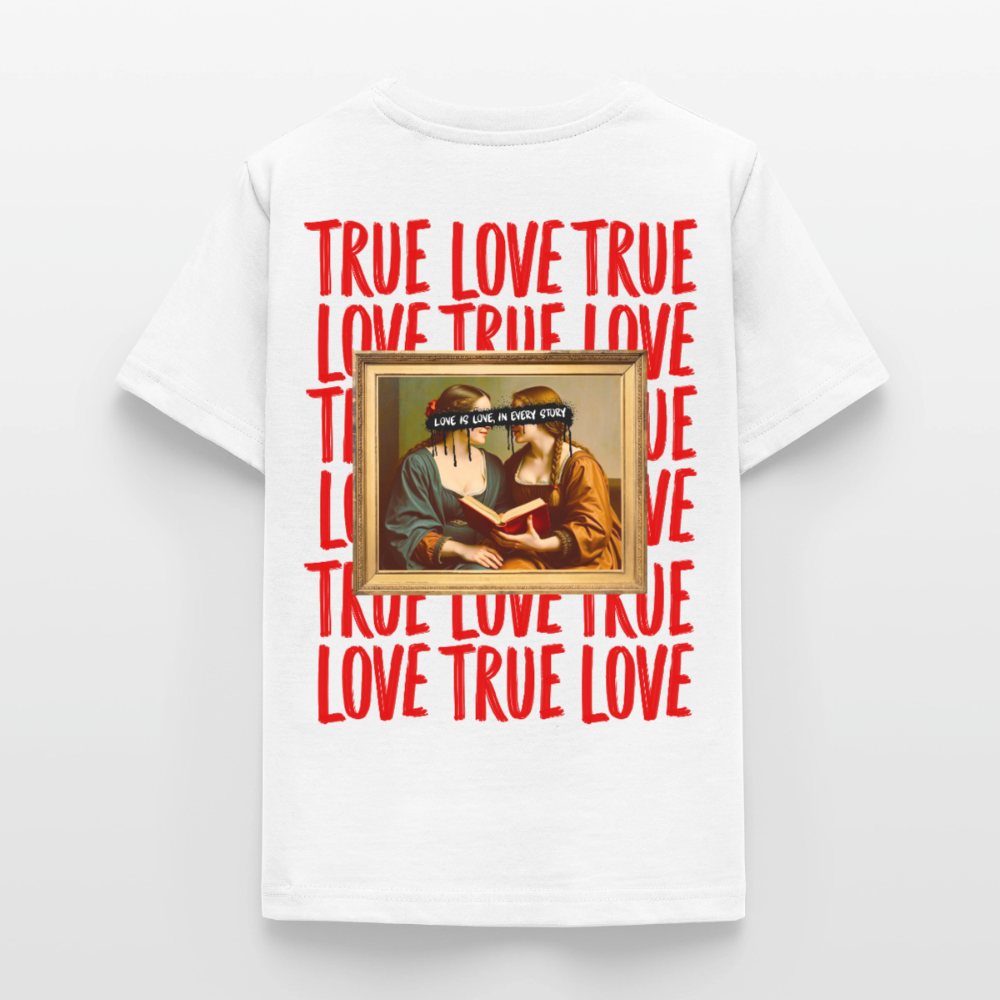 love.is.love.women.teenager.shirt - Weiß