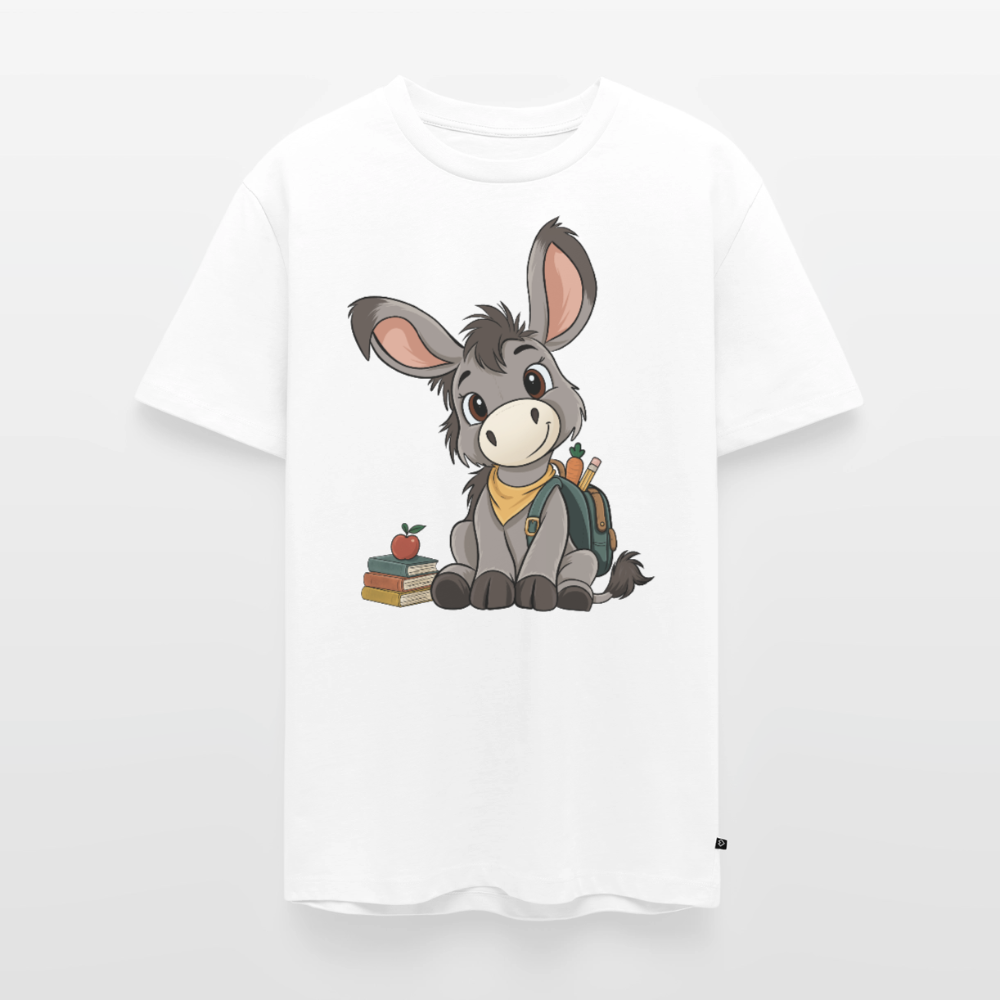 der-kleine-esel-classic-männer-shirt - Weiß