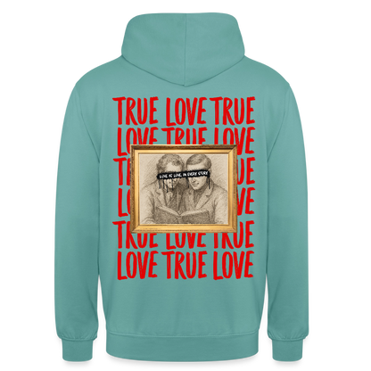 love.is.love.men.Unisex.Hoodie - Pastelltürkis