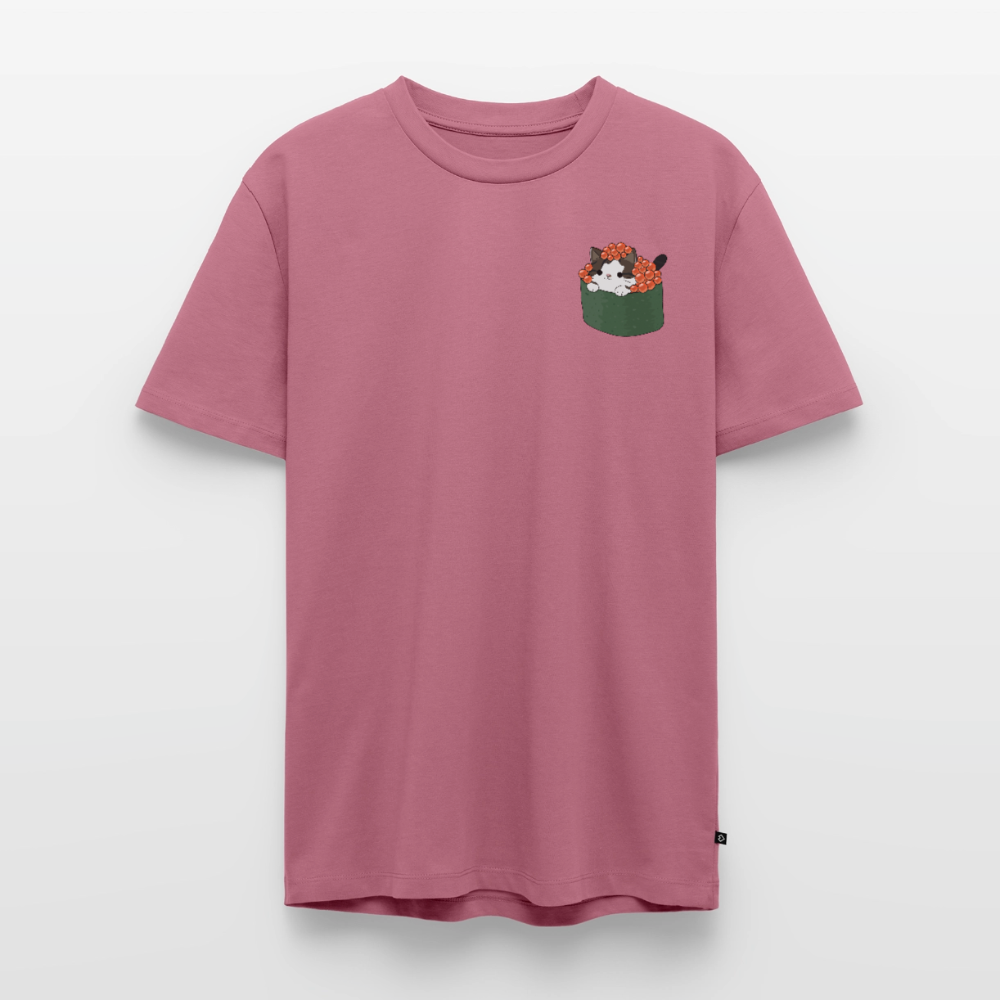 Sushi-Cats-Gunkan-männer-shirt - Mauve