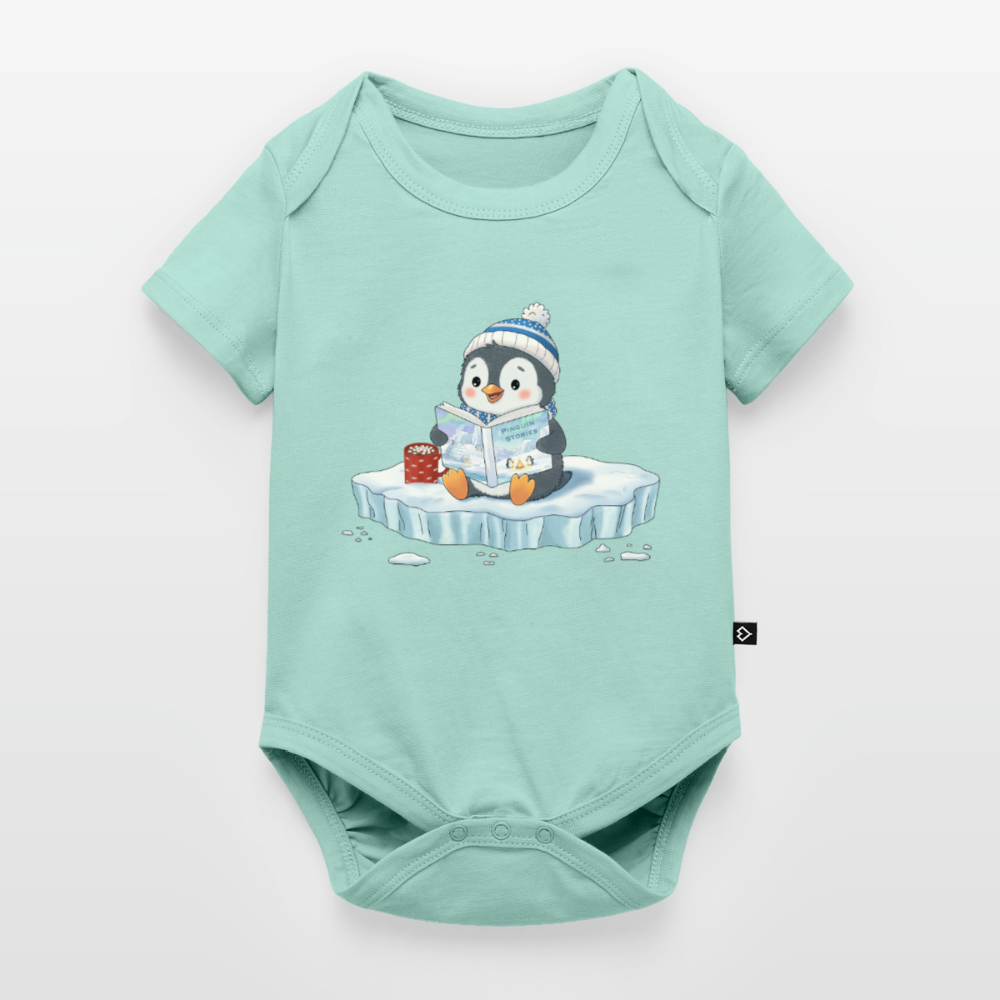 Cozy Pinguin Stories | Baby Bio-Body - Mint 