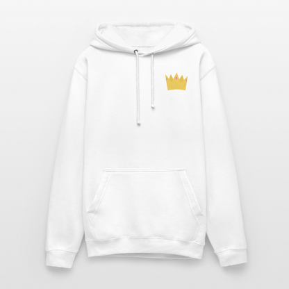 der.ungekuesste.froschkoenig.unisex.hoodie - Weiß