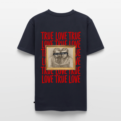 love.is.love.men.männer.shirt - Navy