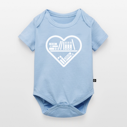 buchverliebt-baby-bio-body - Hellblau