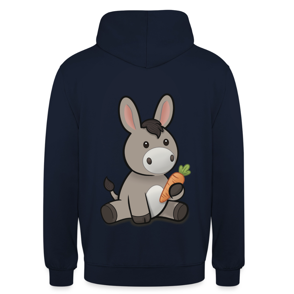 der-kleine-esel-unisex-hoodie - Navy