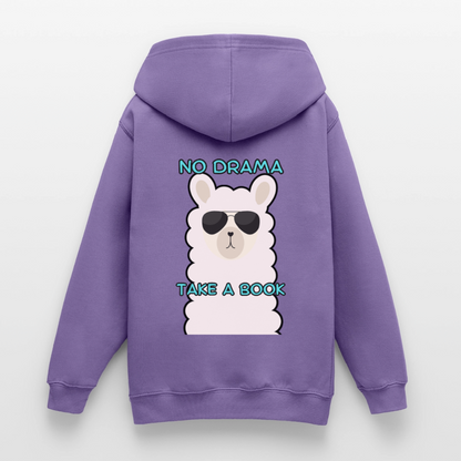 no-drama-teenager-hoodie - Lavendel